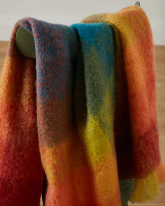 Cottage Mohair Throw - Foxford - Image 2