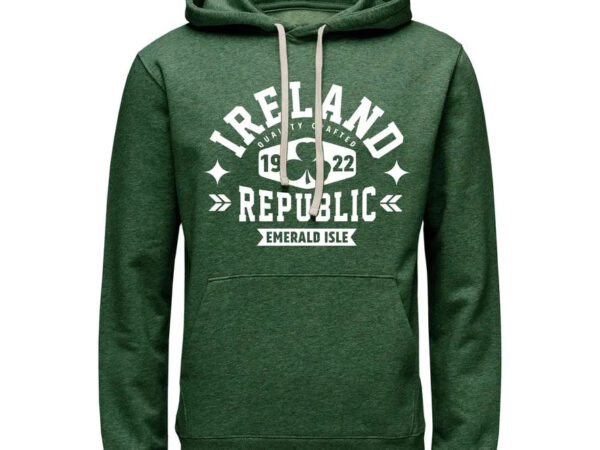 Ireland Republic Shamrock Hoodie