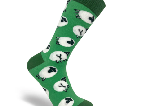 Green Sheep Socks - Thomas Joseph