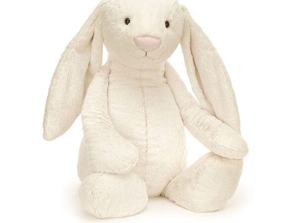 Giant Bashful Cream Bunny